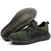 green shoes